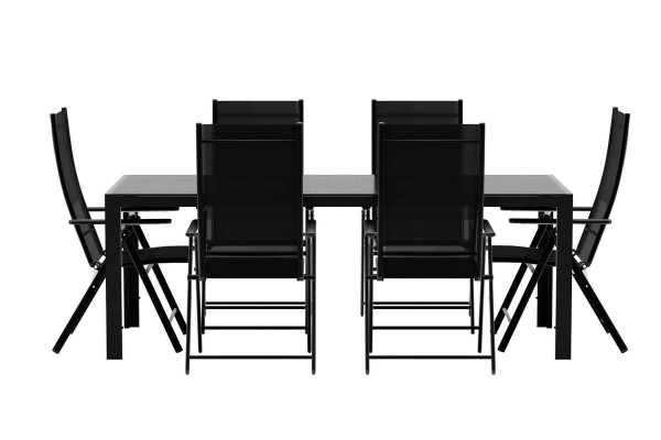 Break & Levanzo matgrupp svart Venture Design