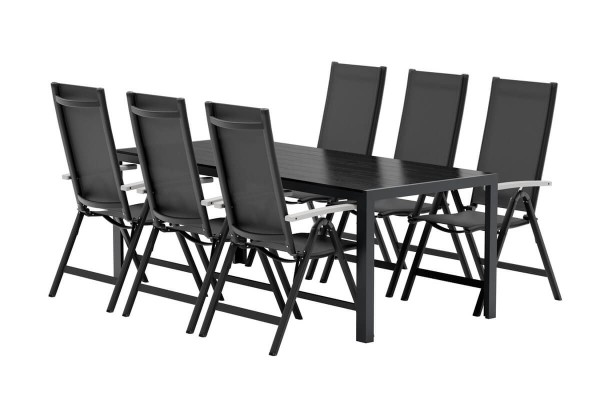 Break & Albany matgrupp svart Venture Design