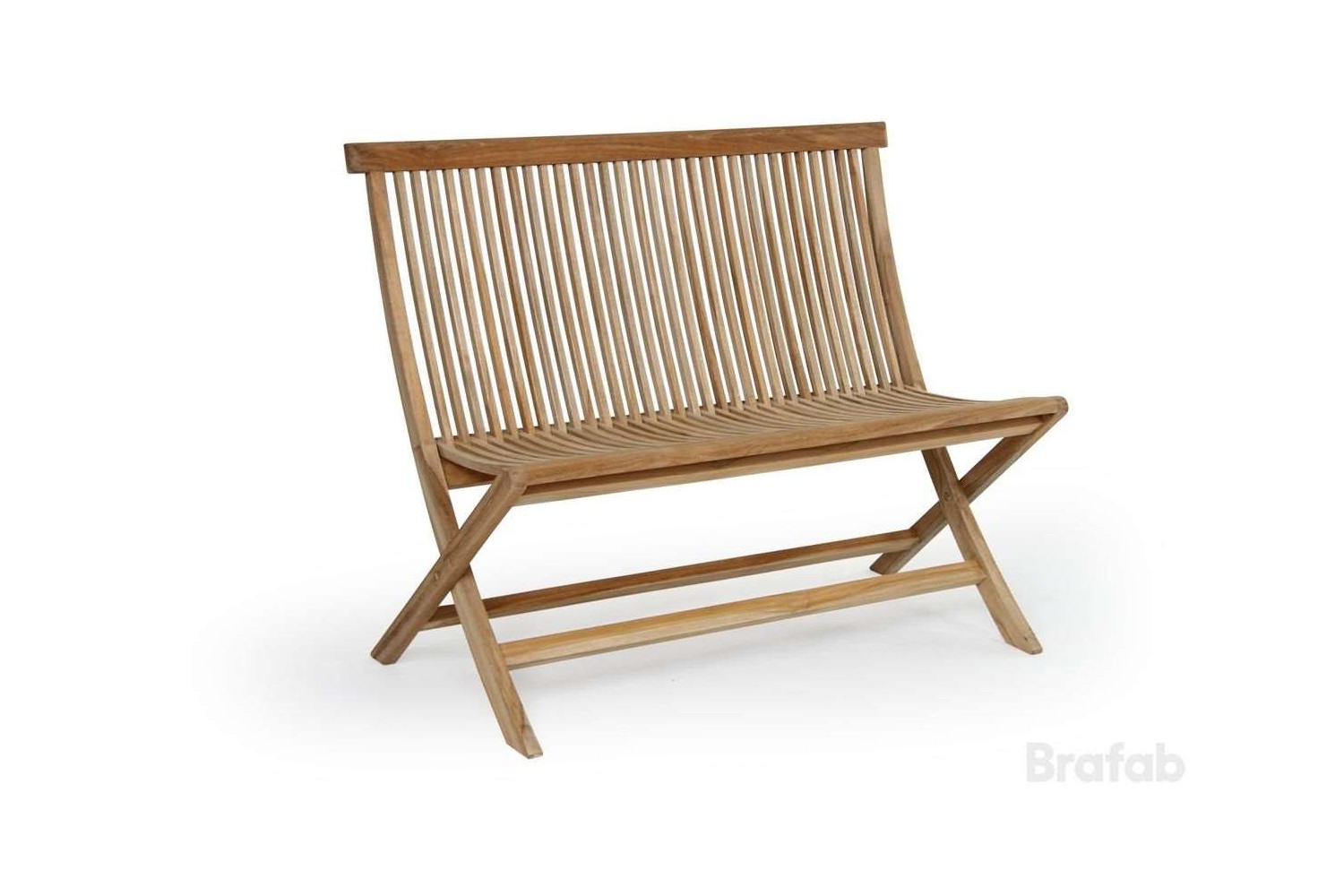 Turin soffa teak natur Brafab