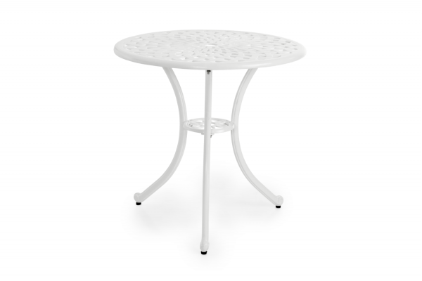 Arras cafébord Ø70 cm vit Brafab