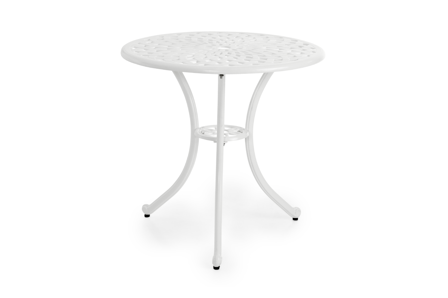 Arras cafébord Ø70 cm vit Brafab