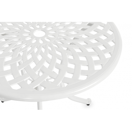 Arras cafébord Ø70 cm vit Brafab