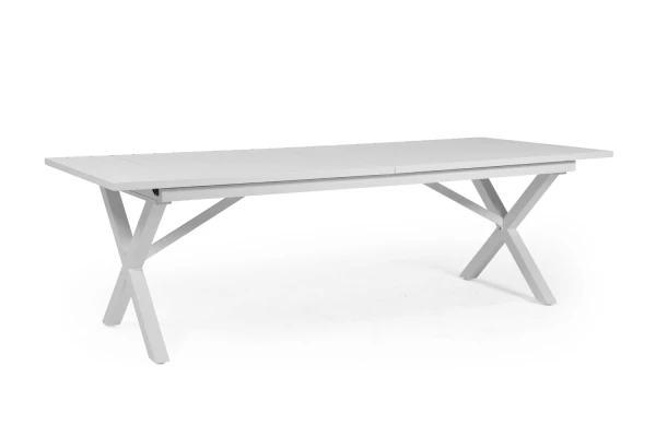 Hillmond matbord 240/310x100 H75 cm vit Brafab