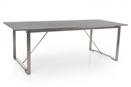Gotland matbord 220x95 H73 cm grå Brafab
