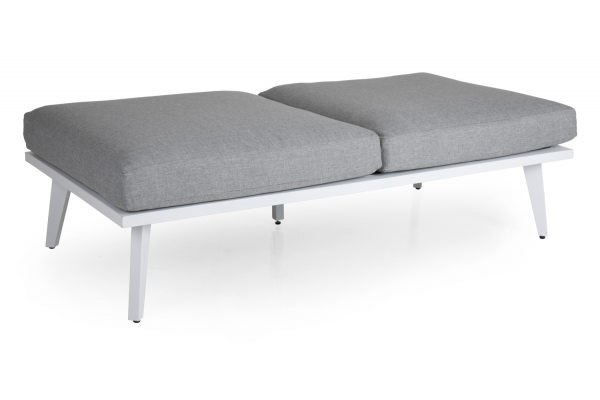 Villac sittdel vit/pearl grey Brafab
