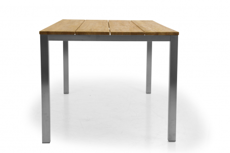 Hinton matbord 200x100 H75 cm natur/grå Brafab
