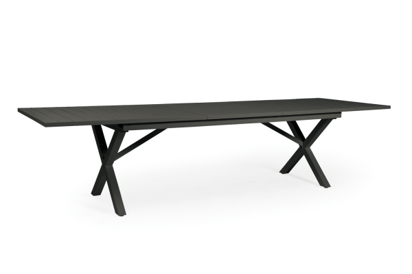 Hillmond matbord 240/310x100 H75 cm svart Brafab