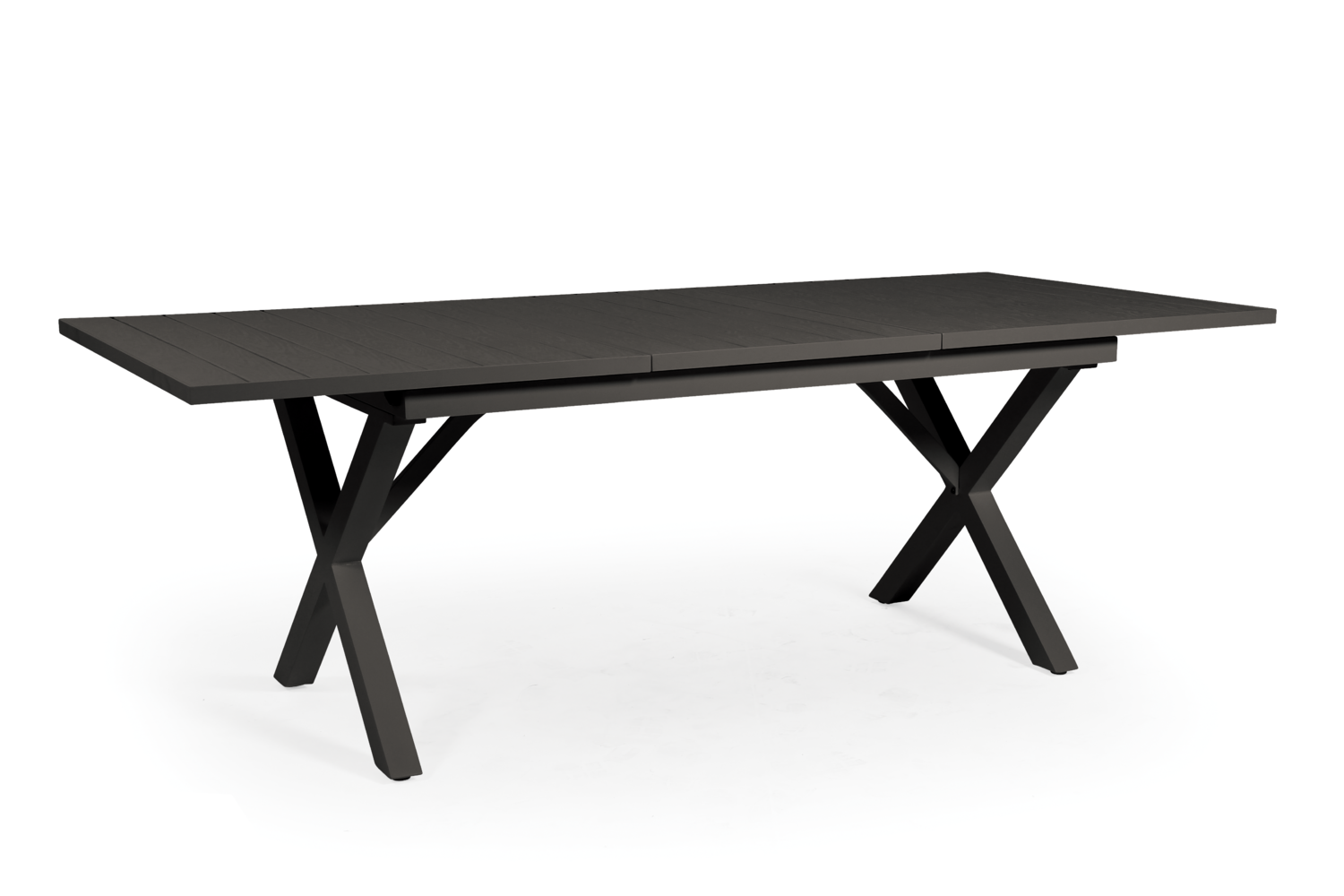 Hillmond matbord 160/220x100 H75 cm svart Brafab